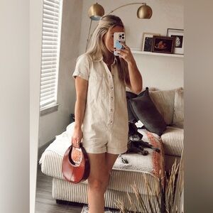 Show Me Your Mumu Utility Romper